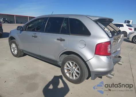 2013 Ford Edge Se from USA, damaged, VIN 2FMDK3GC4DBC25762